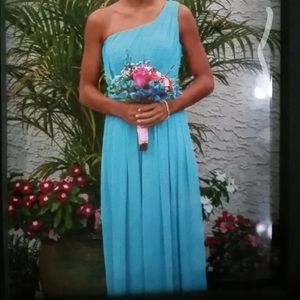 Teal Bridesmaid Dress